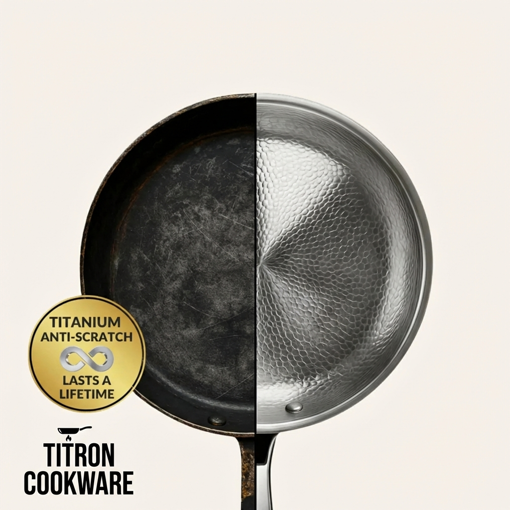 Pure Titanium Chef’s Bundle + FREE LIDS