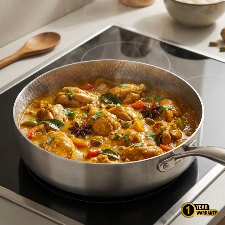 Pure Titanium 2 Pan Utensils Set + FREE LIDS