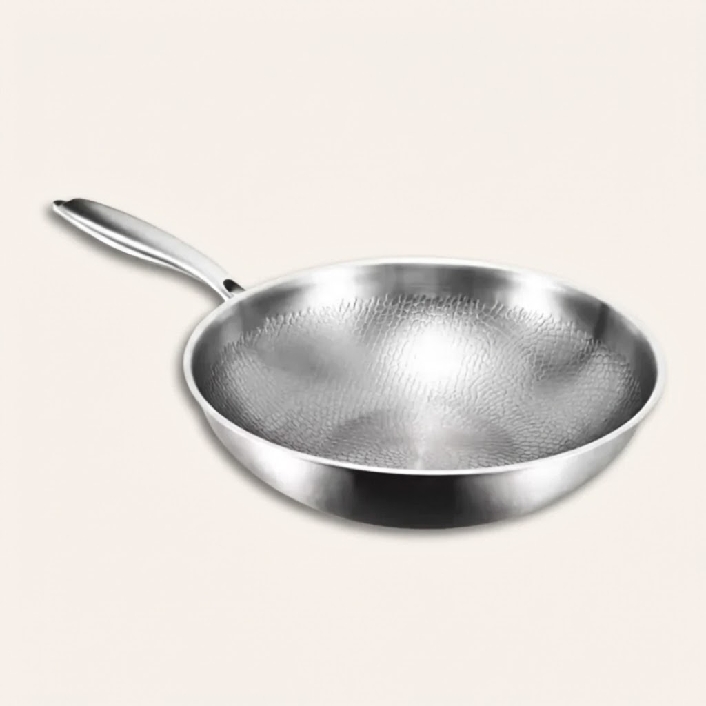 Pure Titanium Hammered Cookware Set Pro + FREE LIDS