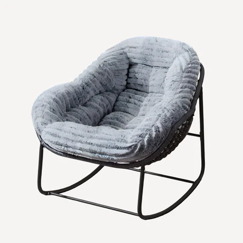 Hugsy Rocking Chair Grey