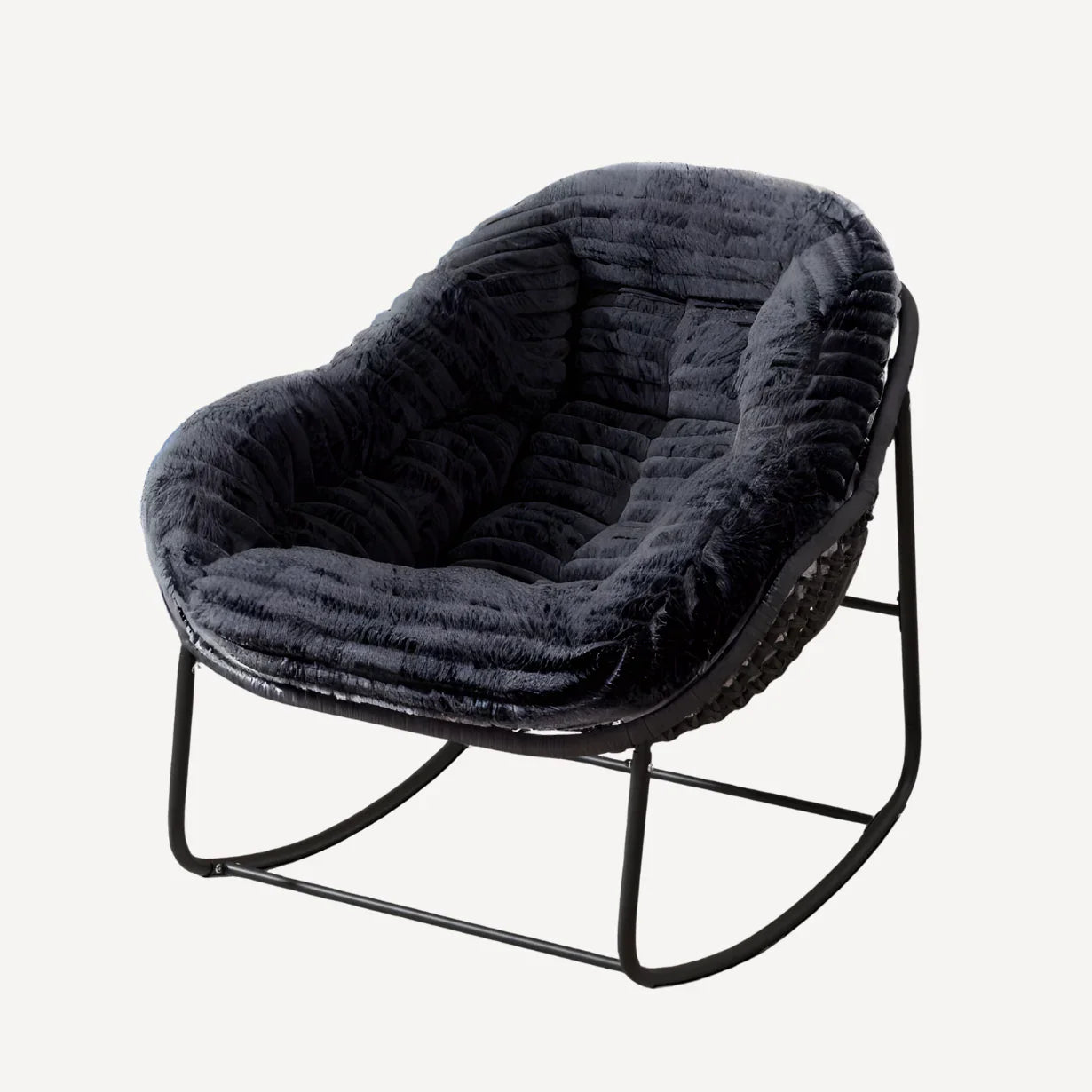 Hugsy Rocking Chair Black