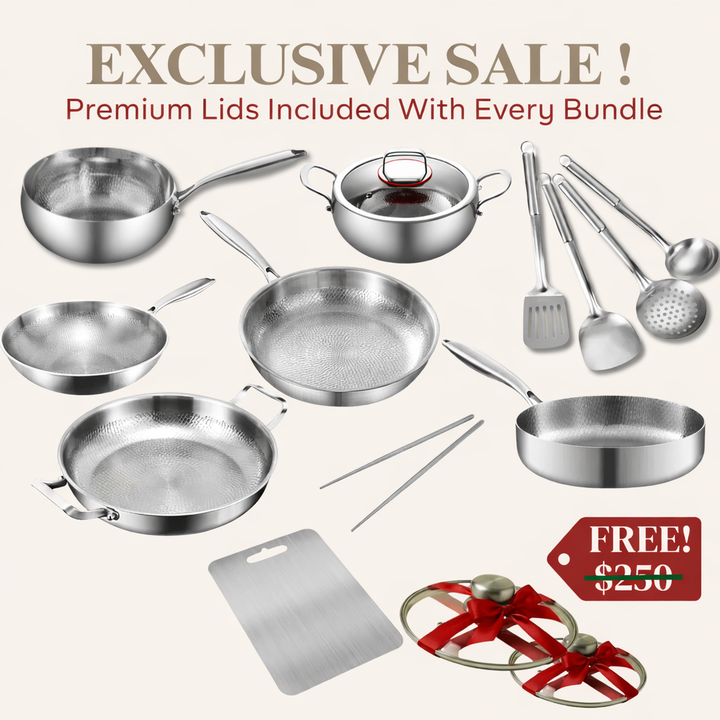 Pure Titanium ULTIMATE Bundle + FREE LIDS