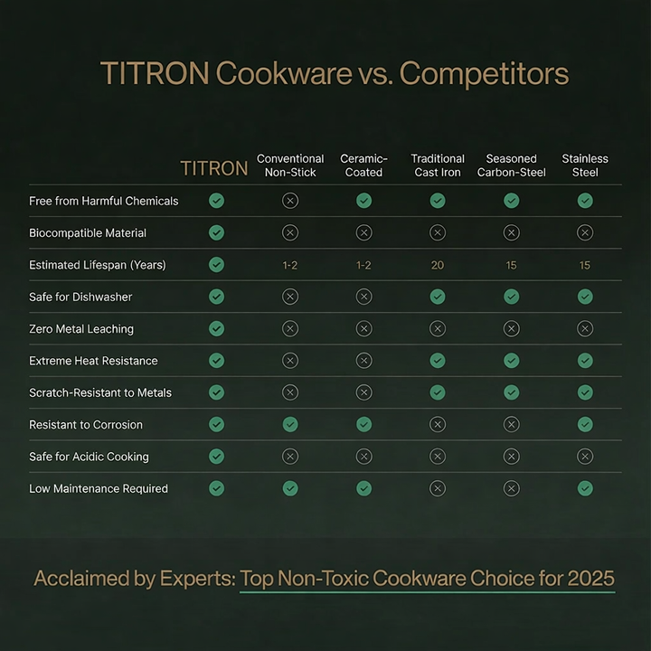 Titanium Hammered Pan + FREE LID
