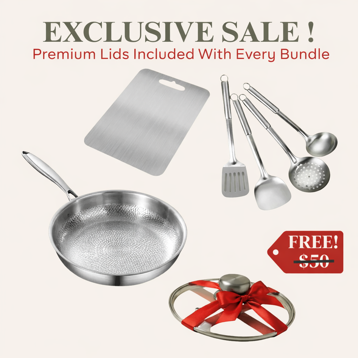 Pure Titanium Standard Bundle Pro + FREE LIDS