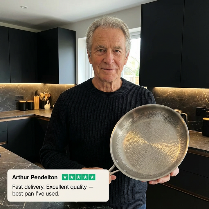 Pure Titanium Cook & Cut Bundle + FREE LIDS + Cutting Board 34x23 cm