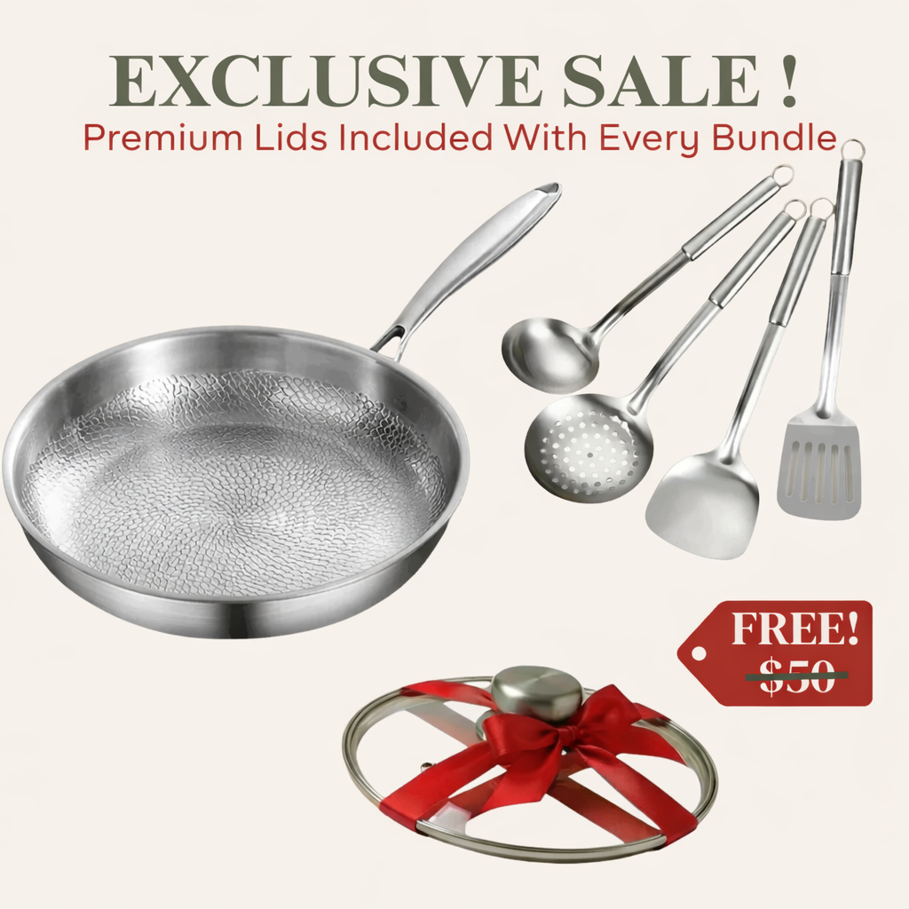 Pure Titanium Essentials Bundle + FREE LIDS