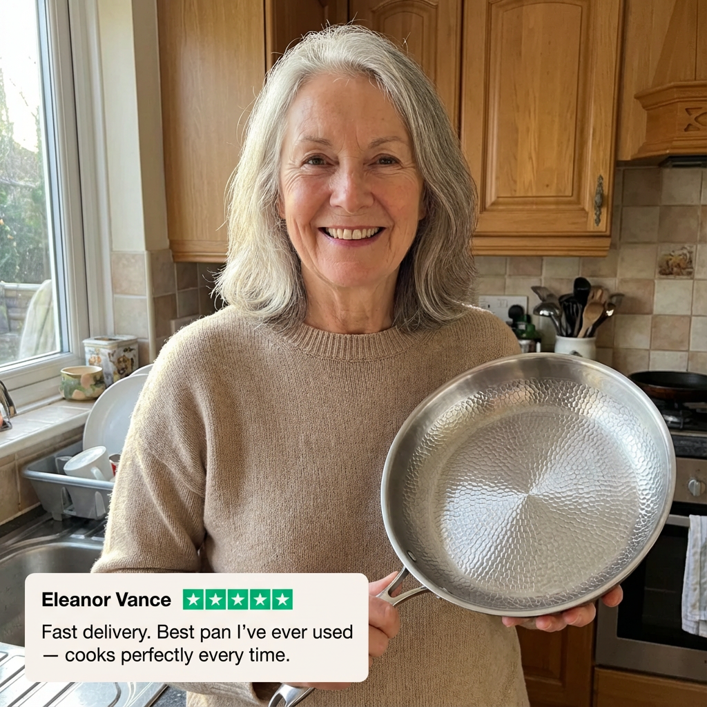 Titanium High Pan + FREE LID